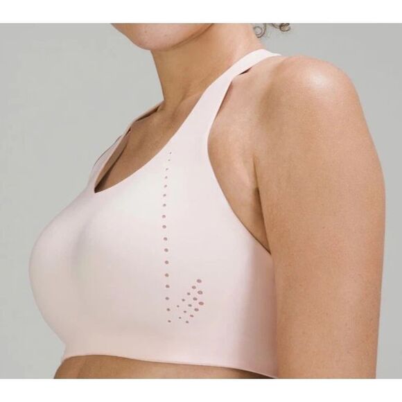 Lululemon W2CS1S Sz 34C Light Pink AirSupport Bra *High Support, C–DDD Cups - Picture 11 of 11